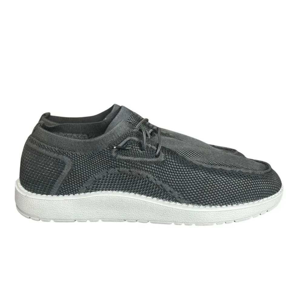 Itazero Men’s Casual Arch Support Black Slip On Shoes Size 14
